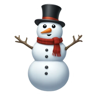 snowman  sticker
