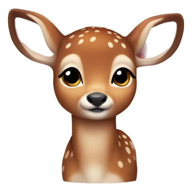 baby deer sticker