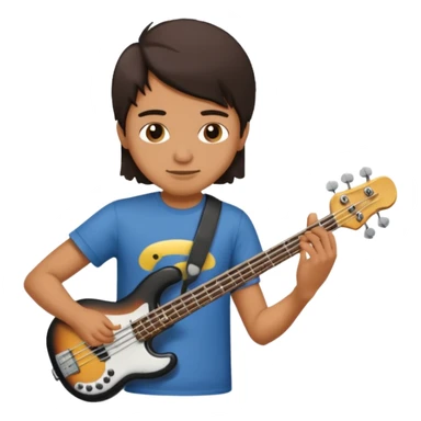 bassplayer sticker