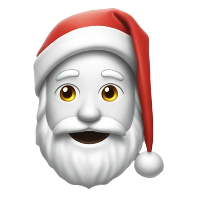 gojo with santa hat sticker