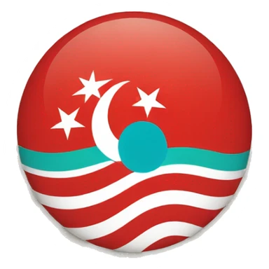 Organisations of Turkic States Flag sticker