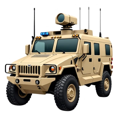 Joint Light Tactical Vehicle (JLTV) - Oshkosh (sand colour) sticker