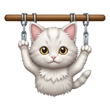 Mock the hang in there kitten  sticker
