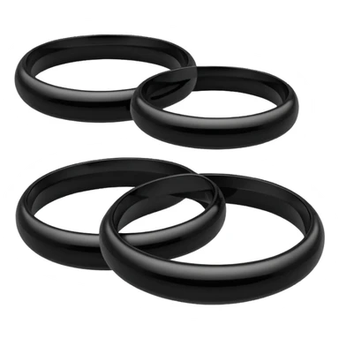Black Bangles sticker