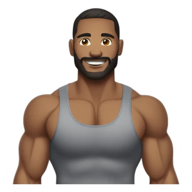 CrossFiter doing workout with medball sticker