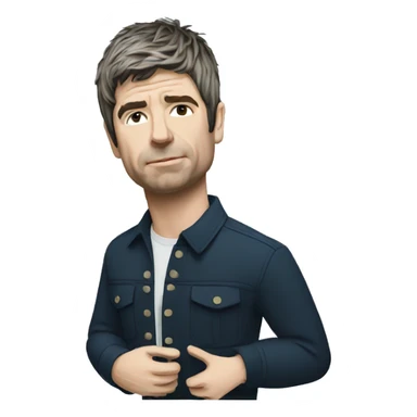 Noel Gallagher  sticker
