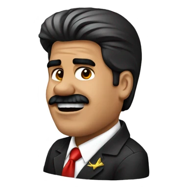 Nicolás Maduro llorando sticker