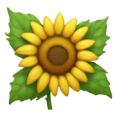 Cute sunflower  sticker