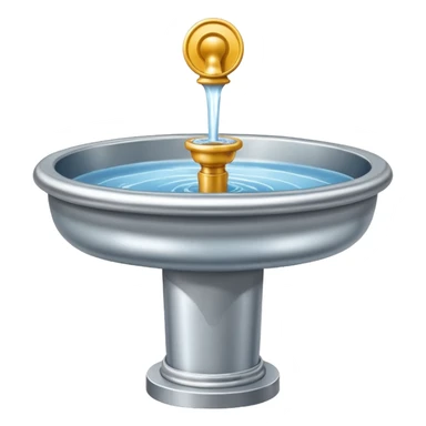 public drinking fountain sticker