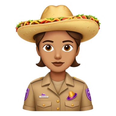 Taco Bell worker sticker