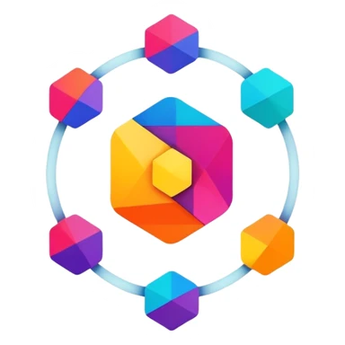 Monad project  sticker