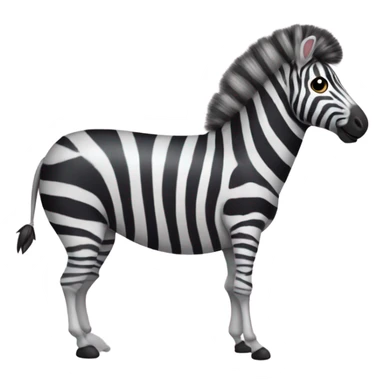 Zebra wearing tutu sticker
