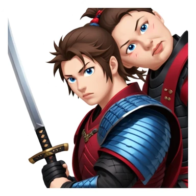 Fierce Samurai sticker