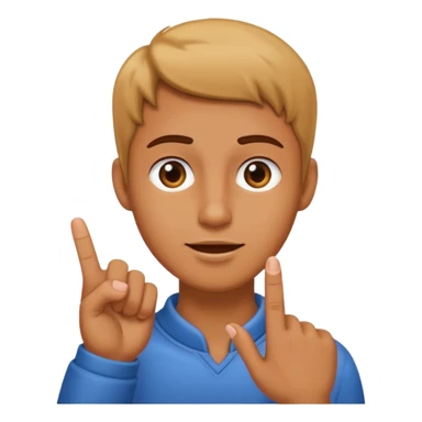 showing with your big finger on the neck  sticker