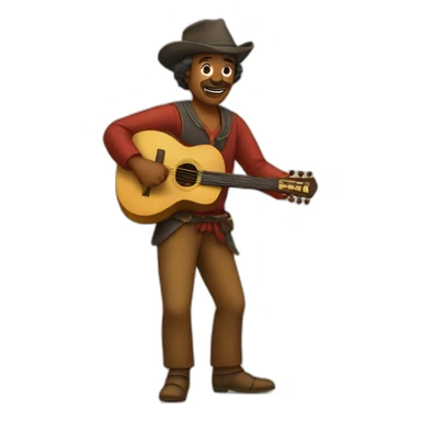 troubadour sticker