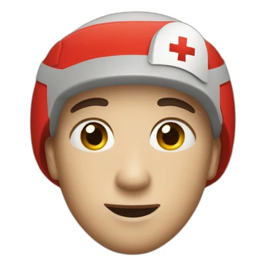 red cross mistake sticker