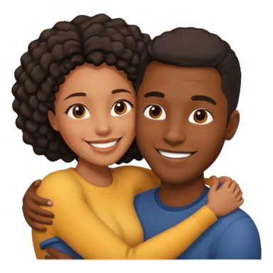 Symbiotic relationship black male and female sticker
