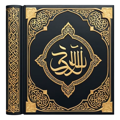 Quran book cover sticker