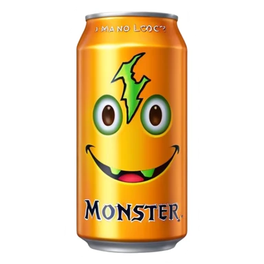 Mango Loco Monster energy drink sticker