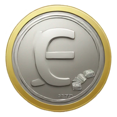 russian ruble coin sticker