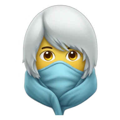 person embraces cold sticker