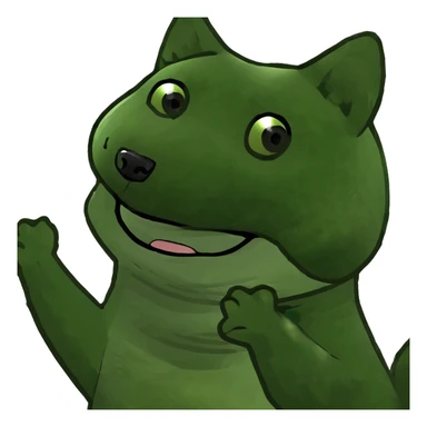 happy shiba inu dancing sticker