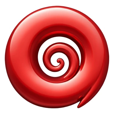 Ciclo o esprilar rojo sticker