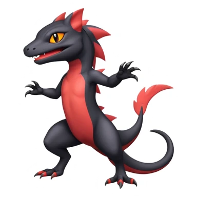 Salandit-Noibat-Litten-Hybrid (Full body) sticker