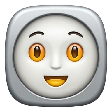 Emoji de banco estilo iOS sticker