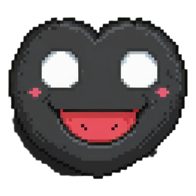 face with heart-shaped eyes and a big smile emoji sticker