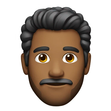 cool guy with sideburns sticker