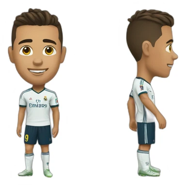 Ronaldo qui fait siuu sticker