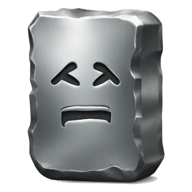 Metal ingot sticker