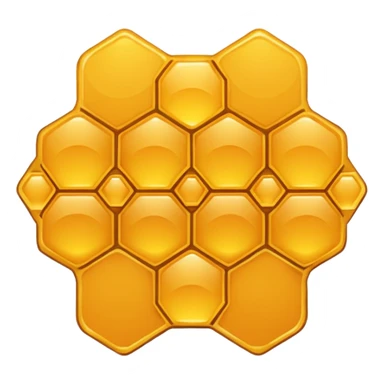 Honeycomb sticker