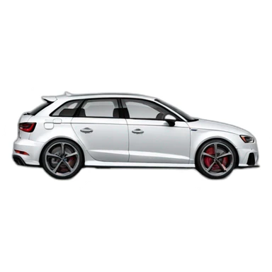 audi rs3 sticker