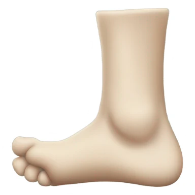 Feet kicking behind me sticker