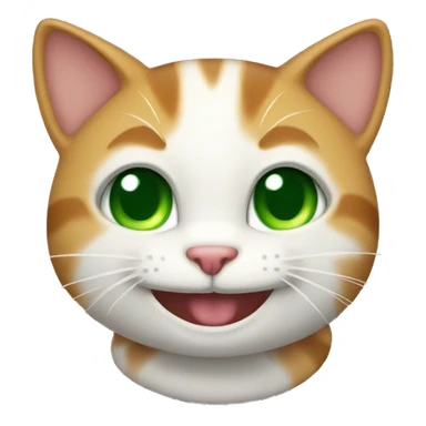 grinning cat sticker