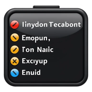 Text input with bold and italics buttons sticker