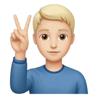 Le signe de main de jul sticker