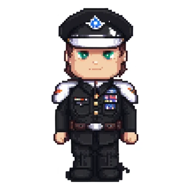 Star Wars Imperial officer in uniform sticker
