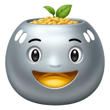 Un tamis avec des trous pour tamiser des baies de Sichuan sticker