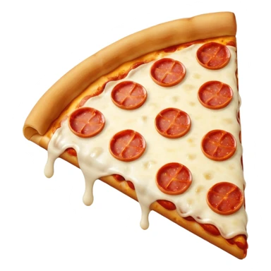Cheesy cheesy Pizza slice sticker
