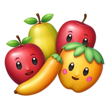 Candy-Coated Fruits sticker