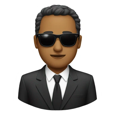 Principal WITH BLACK sunglass sticker