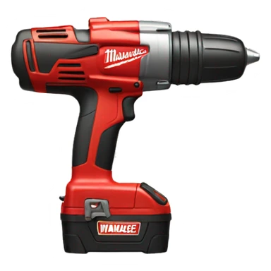 Milwaukee drill sticker