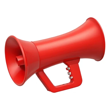 megaphone emoji, communication theme sticker