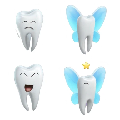 tooth fairy sticker