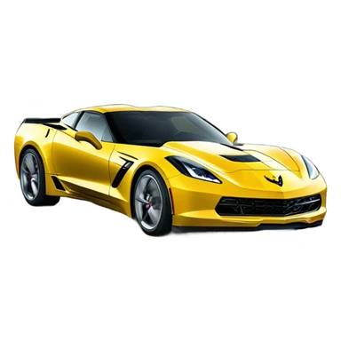 Corvette moving  sticker