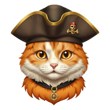 pirate cats sticker