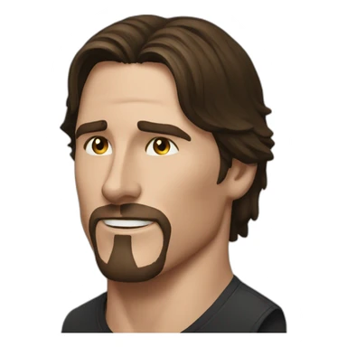 Christian Bale sticker